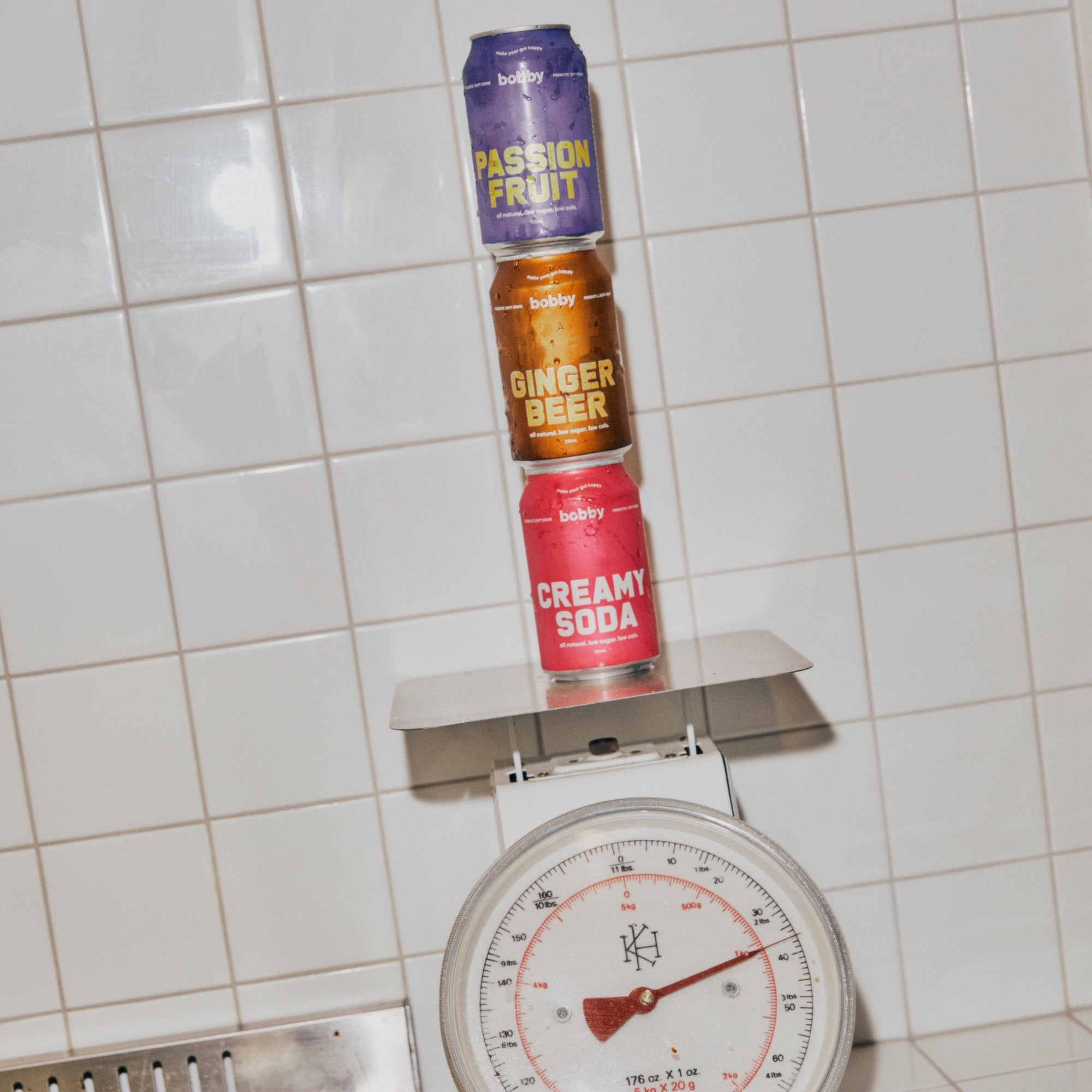 Kirks drinks without the sugar and low calories. Creamy Soda Ginger Beer and Passion Fruit